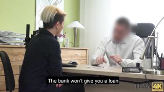 Loan4K. Woman Is Rammed By The Horny Lender Hoping For Some Discount