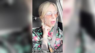 Littleangel84 - Getting My Car Rammed, Then My Ass - Anal - During The Report (Big Cock)