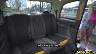 Fake Taxi Blonde French Babe Swallows Every Drop Of Cum From A Big Cock