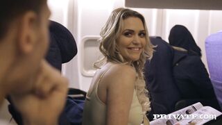 Mia Malkova, Debuts For Private By Fucking On A Plane