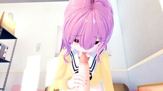 Aoi Mukou Kimi To Kanojo To Kanojo No Koi 3D Hentai