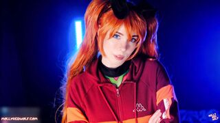 Sloppy Blowjob And Pussy Creampie. Evangelion Asuka Langley - Mollyredwolf