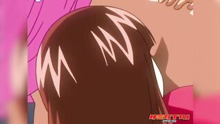 Hentai Pros - Busty Babes With Bikinis Get Their Pussies Drilled & Filled Up With Cum