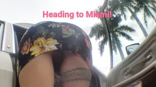 Live Concert In Miami - Public Pissing, Upskirt, Pussy, Fucking & Creampie