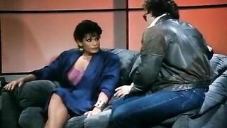 Vanessa Del Rio, Jerry Butler In Hot Ebony Babe Goes For 80S Porn Interracial Fuck