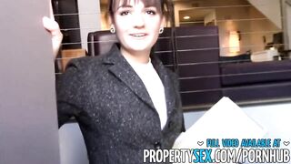 Propertysex - Virgo Real Estate Agent Makes Sex Video With Aquarius Client