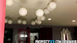 Propertysex - Flirty Real Estate Agent Cancels Open House To Fuck Client