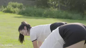 Ultrafilms Football Girl Team Play Undressing With The Coach & Give Him The Best Fuck In His Life