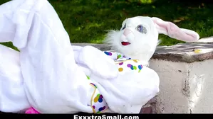 Exxxtrasmall - Teeny Easter Bunny Summer Brooks Pounded With Cock