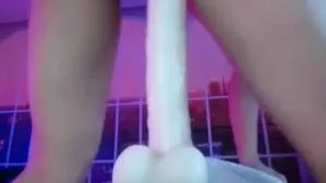 Blonde Test Some Anal Toys