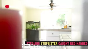 Spyfam Stealing Step Sister Caught Red Handed