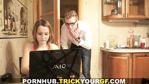 Trick Your Gf - Farwell Surprise Fuck