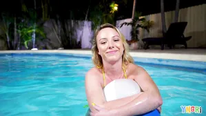 Yngr - Blonde Teen Dixie Lynn Fucked Near The Pool