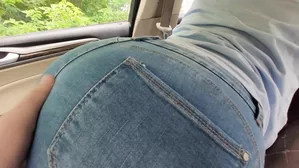 Stepsister In Tight Jeans Getting Horny And Allows Me To Take Off Her Panties