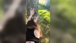 Teen Slut Comes By Work To Get Fucked And Swallows Outdoors In Public