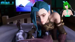 Jinx Chupa Una Gran Polla Apasionadamente