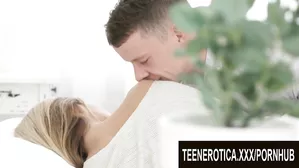 Perfect Blonde Teen Katrin Tequila Starts Her Day With A Rough Morning Anal