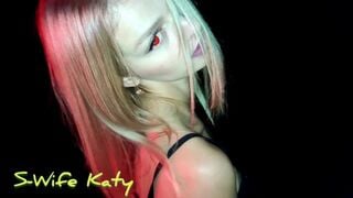 Halloween With S-Wife Katy,Blow Job And Facial Cumshot