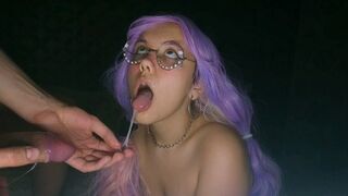 10 Cumshots In Her Mouth And Body. Compilation Of Cumshots