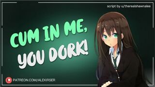 Your Tsundere Bully Wants Your Cum! & Asmr Audio Roleplay