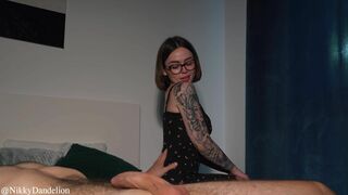 All Face In Cum - Sexy Slut Nikky With Big Tits Sucks Hot And Skillfully Fucks This Cock