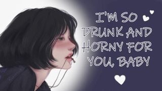 College Girlfriend Drinks For The First Time & Desperate Horny Begging Asmr