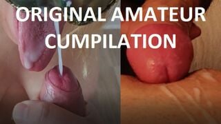 Amateur Cumpilation - Cumshot Compilation On A Naughty Milf With Big Boobs