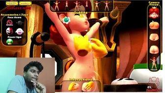 Princess Daisy From Super Mario Teased, 3D Hentai Gameplay