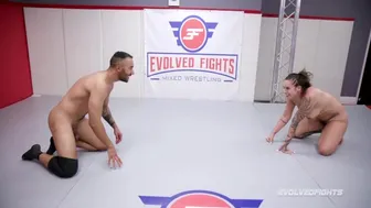 Tori Avano Mixed Nude Wrestling Oliver Davis In Winner Fucks Loser Battle