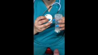 Sperm Bank Nurse In Seattle Helps Patient Get Sample! Real Nurse Is Bored