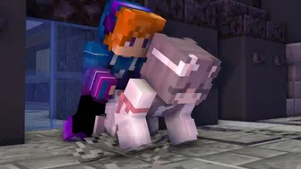 This Redhead Guy From Minecraft Fucked All The Girls On The Server