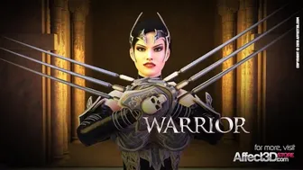 The Warrior Queen - 3D Fantasy Futa Animation