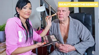 65 Yo Citizen Hammers Makeup Artist