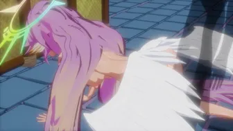 Jibril Milks A Load Into Her Ass Pussy