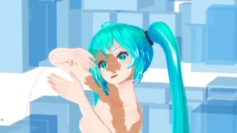 【Mmd】Miku - Donuts【1080P】【R-18】