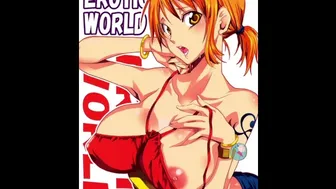 One Piece - Both Holes Filled In Threesome With Horny Nami