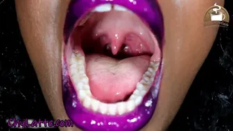 Explore My Big Mouth And Teeth For Date Night Vore - Uvula Fetish Giantess