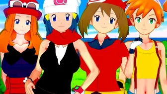 Pokemon Trainers Hentai Compilation #1 (Misty, May, Dawn, Serena)