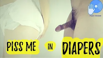 Piss Me In Diapers - My Boyfriend Piss In My Mouth And Wants A Wet Blowjob