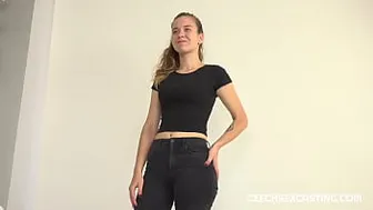 Czech Teen At Her First Casting