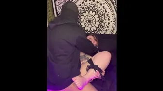 Tattooed Amateur Babe Bound And Fucked Hard