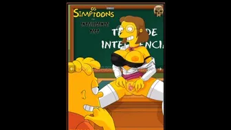 Let's Read Simptoons Bart Is A Genius