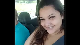 Mary Cadelona Wife Showing Off In The Car Through The Streets Of São Paulo Showing Her Tits On The Sidewalk In Broad Daylight In The Capital Of São Paulo, Husband Close