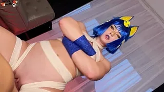 Cosplay Ankha Meme 18 Real Porn Version By Sweetiefox