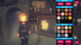 Poke Abby Gameplay Choice Of Clothes And Hairstyles For Abby