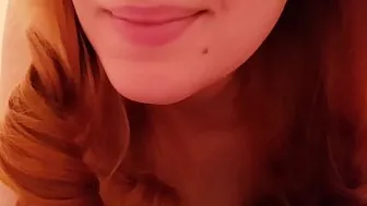 Sweet Redhead Asmr Girlfriend Relaxes You In Bed