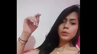 Hottie Showing Her Boobs Live On Fb