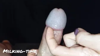 Amazing Intense Mushroom Glans Tickling. Our Rudest Video Yet! (Milking-Time)