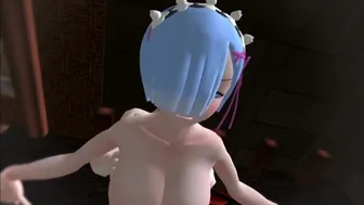 3D Hentai Rem Bondage Doggy