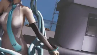 【Mmd】Criminal Miku V2 - Cake By The Ocean【R-18】